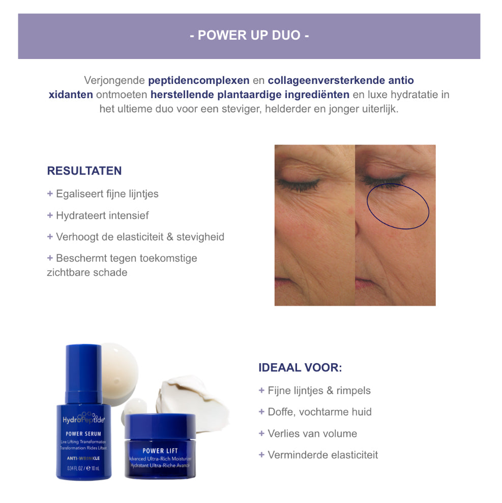 Hydropeptide power up duo