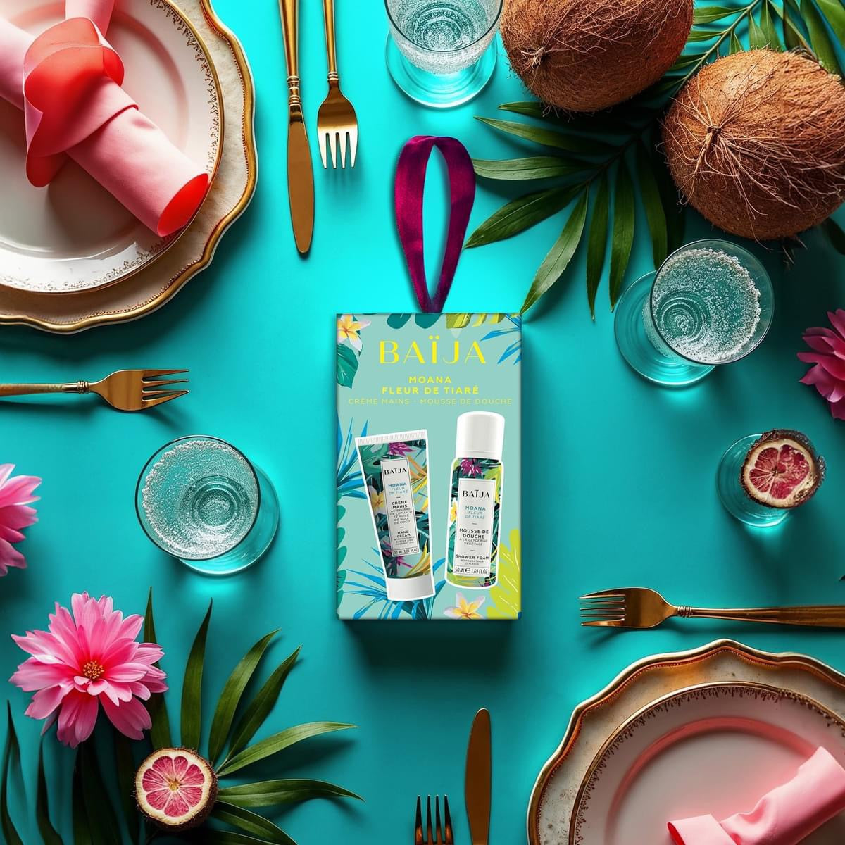 Cadeauset handcrème + douchemousse Baija