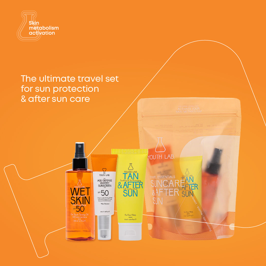 Summer sun&after travelkit spf50