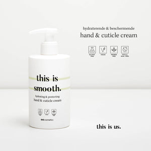 This is smooth handcrème